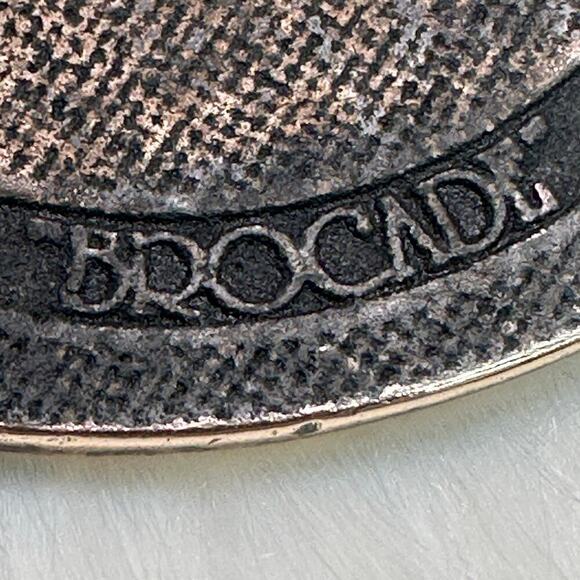 Vintage 1978 Tech Ether Guild Brocade Belt Buckle - Picture 5 of 8